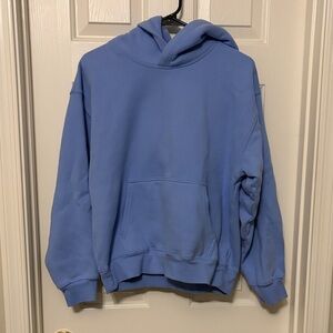 Aritzia Cozy Sweatfleece Perfect Hoodie (Dayflower Blue)